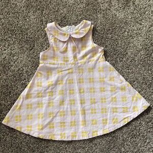 Alice & Ames pink checkered dress girls size 6